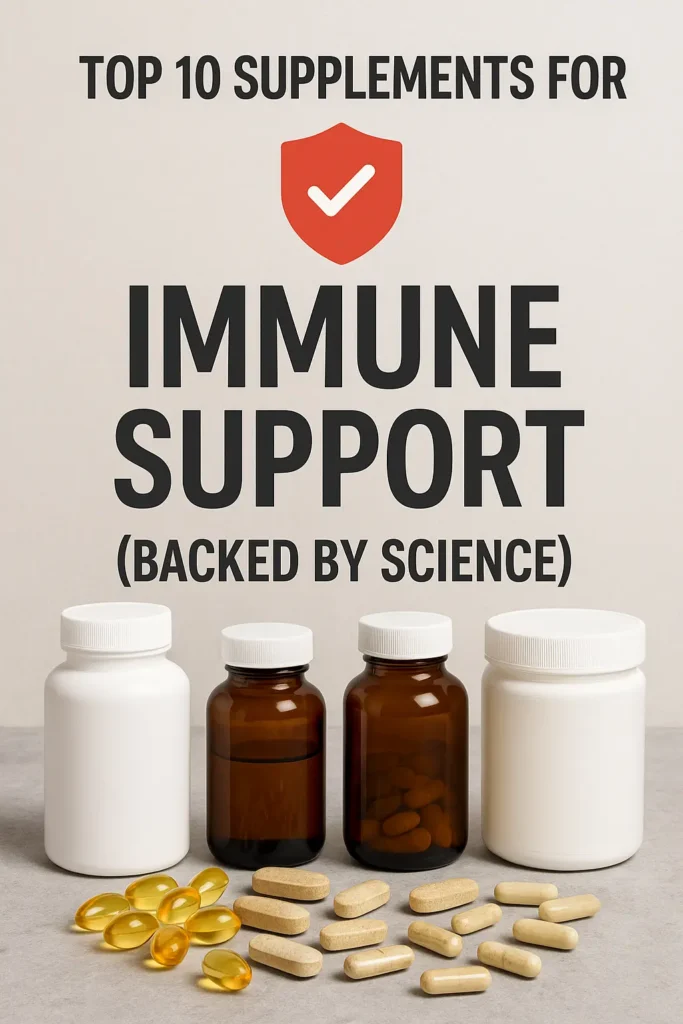 Top 10 Supplements for Immune Support