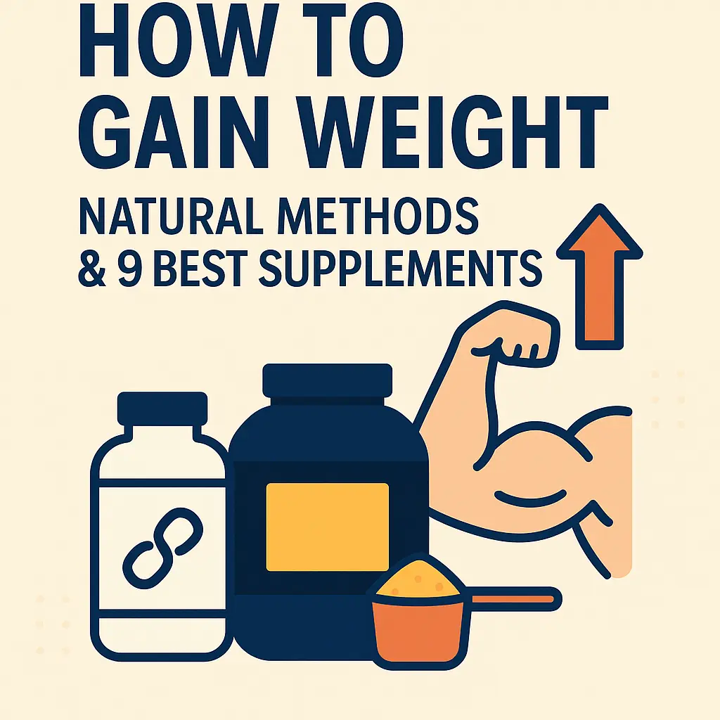 How to Gain Weight: Natural Methods & 9 Best Supplements - 4mg.in