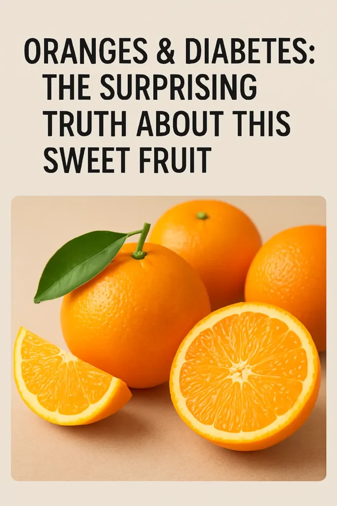 Oranges & Diabetes: The Surprising Truth About This Sweet Fruit