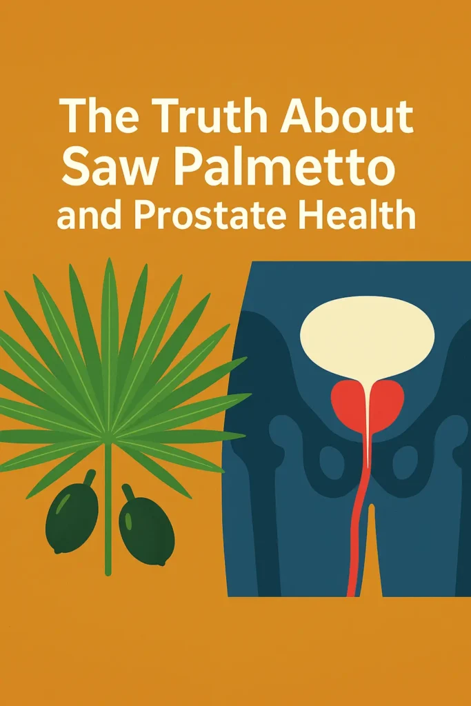 Saw palmetto berries and healthy prostate gland