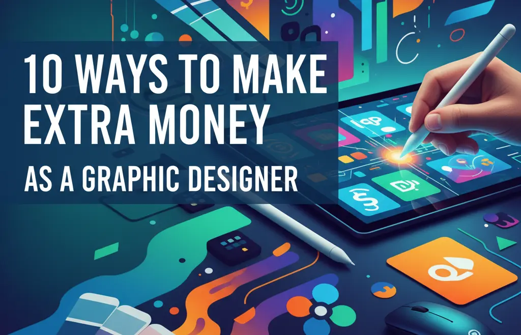 10 Ways to Make Extra Money as a Graphic Designer - 4mg.in